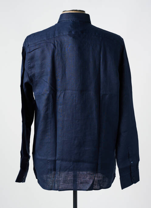 Chemise manches longues manches longues bleu DSTREZZED homme