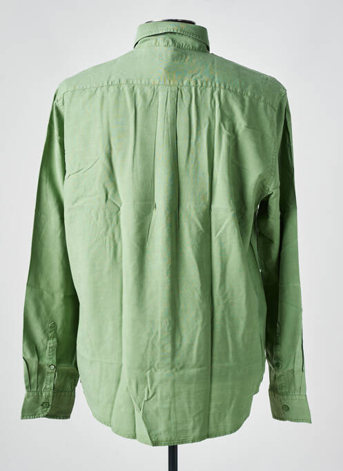 Chemise manches longues poches vert DSTREZZED homme