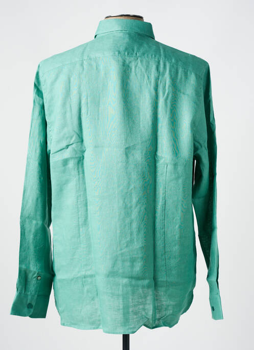 Chemise manches longues vert DSTREZZED pour homme