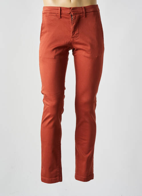 Pantalon chino orange PEPE JEANS pour homme