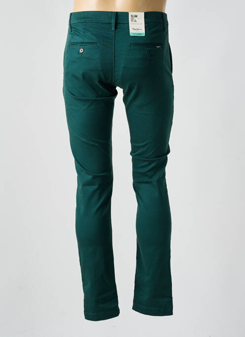 Pantalon chino vert PEPE JEANS pour homme