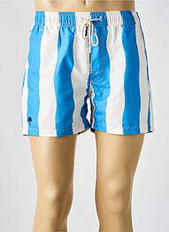 Short de bain imprimé rayures bleu OAS COMPANY homme