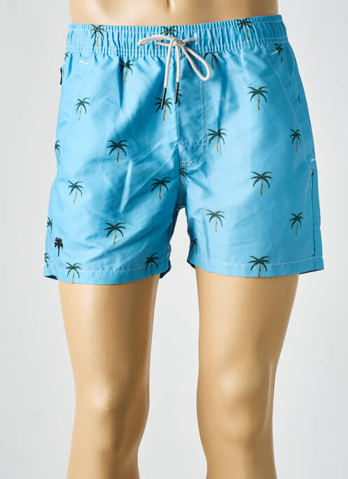 Short de bain bleu OAS COMPANY pour homme