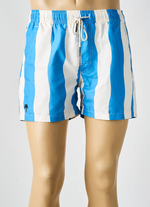 Short de bain bleu OAS COMPANY pour homme