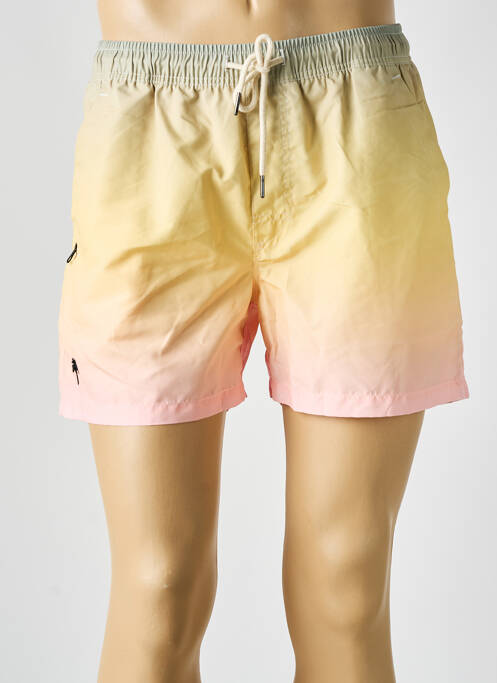 Short de bain jaune OAS COMPANY pour homme