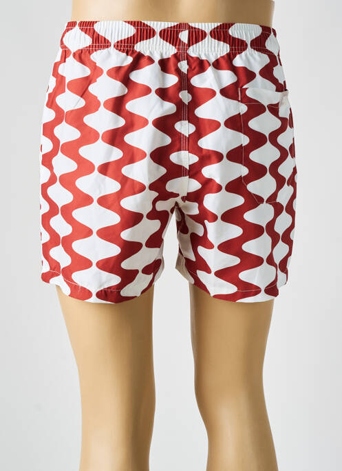 Short de bain orange OAS COMPANY pour homme