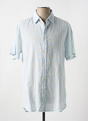 Chemise manches courtes coupe cintrée bleu PEPE JEANS homme