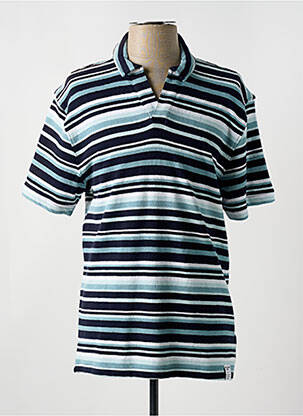 Polo tissage jersey manches courtes bleu PEPE JEANS homme