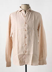 Chemise manches longues beige DSTREZZED pour homme seconde vue