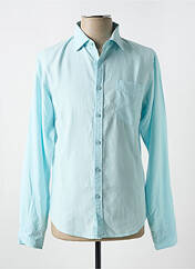 Chemise manches longues bleu DSTREZZED pour homme seconde vue