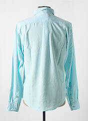 Chemise manches longues bleu DSTREZZED pour homme seconde vue