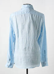 Chemise manches longues bleu DSTREZZED pour homme seconde vue