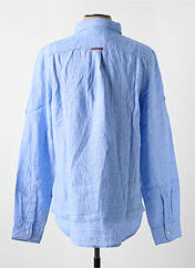 Chemise manches longues bleu SUPERDRY pour homme seconde vue