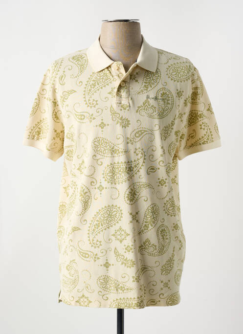 Polo stretch manches courtes beige PEPE JEANS homme