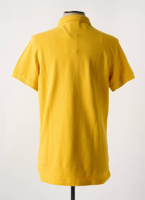 Polo stretch manches courtes jaune SUPERDRY homme