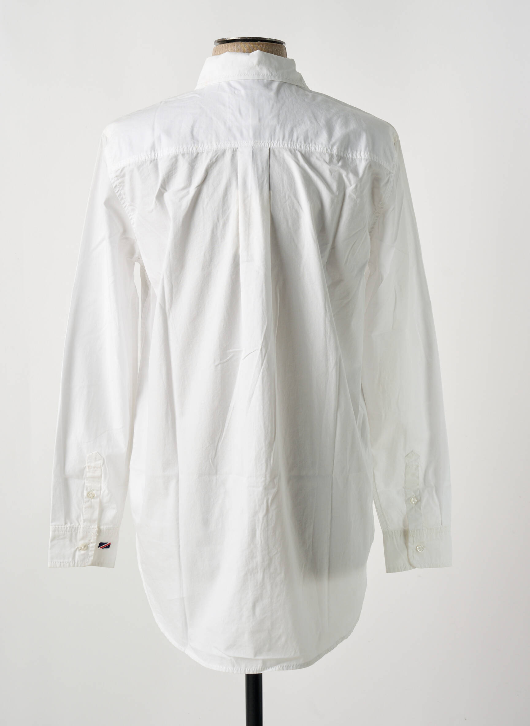 T-shirt Manches Longues Pepe Jeans 'Virginia' - Femme - Coton élasthanne - Tailles XS à XL