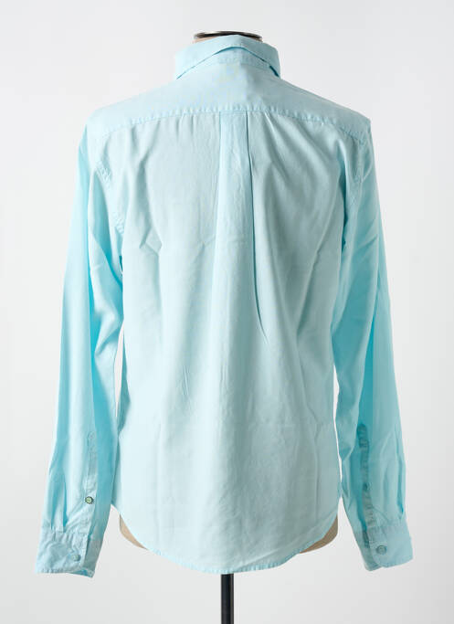 Chemise manches longues bleu DSTREZZED pour homme