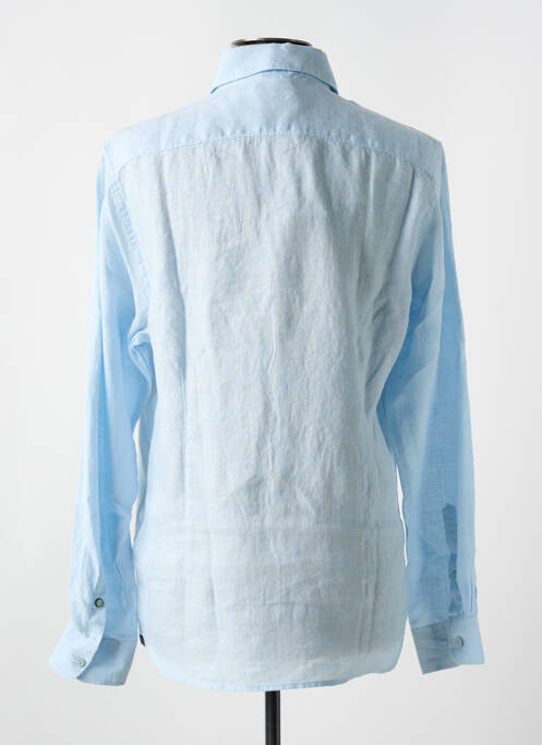 Chemise manches longues bleu DSTREZZED homme