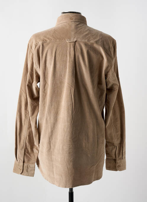 Chemise manches longues marron PEPE JEANS pour homme