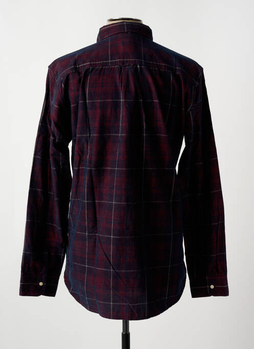 Chemise manches longues rouge PEPE JEANS pour homme