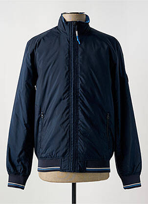 Blouson bleu PEPE JEANS pour homme