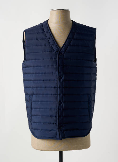 Doudoune poches sans capuche bleu PEPE JEANS homme