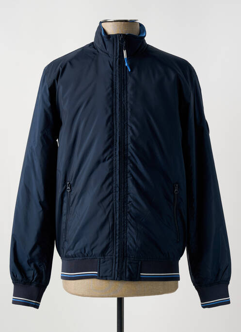Blouson bleu PEPE JEANS pour homme