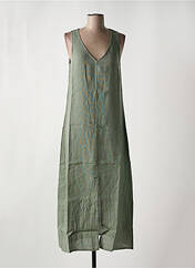 Robe longue vert LE BOUDOIR D'EDOUARD pour femme seconde vue