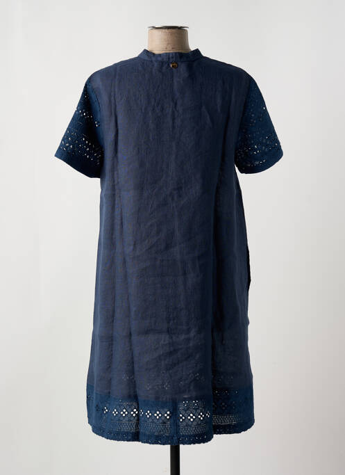 Robe mi-longue bleu LE BOUDOIR D'EDOUARD pour femme