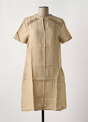 Robe mi-longue marron LE BOUDOIR D'EDOUARD pour femme seconde vue