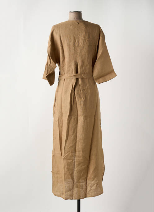 Robe longue marron LE BOUDOIR D'EDOUARD pour femme