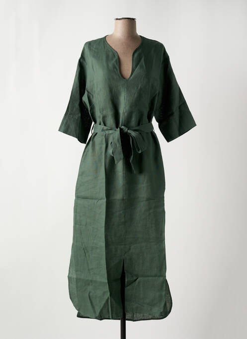 Robe longue vert LE BOUDOIR D'EDOUARD pour femme