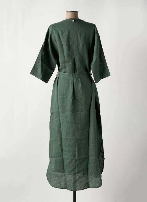 Robe longue vert LE BOUDOIR D'EDOUARD pour femme