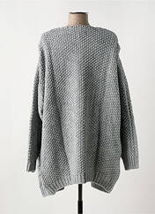 Gilet manches longues gris LE BOUDOIR D'EDOUARD pour femme seconde vue