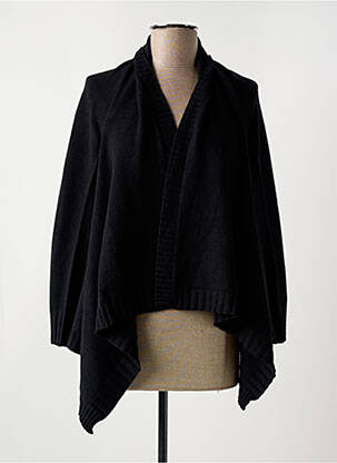 Gilet manches longues stretch noir LE BOUDOIR D'EDOUARD femme