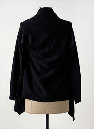 Gilet manches longues stretch noir LE BOUDOIR D'EDOUARD femme