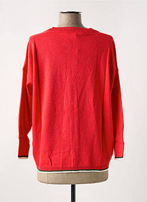 Gilet manches longues stretch rouge LE BOUDOIR D'EDOUARD femme