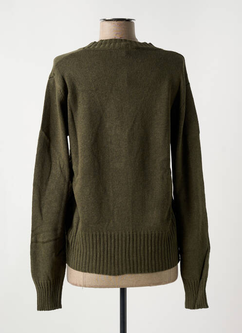 Gilet manches longues stretch vert LE BOUDOIR D'EDOUARD femme