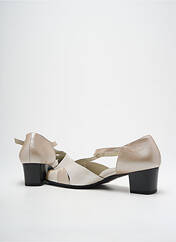 Sandales/Nu pieds beige ALEXANDRIA pour femme seconde vue