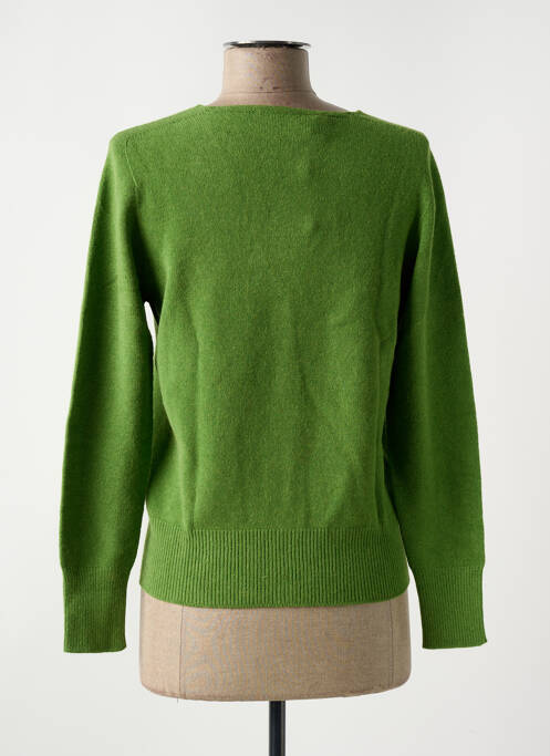 Gilet manches longues vert LE BOUDOIR D'EDOUARD pour femme