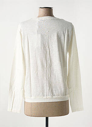 Gilet manches longues stretch beige LE BOUDOIR D'EDOUARD femme