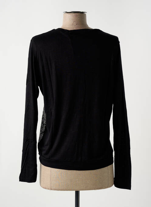 Gilet manches longues noir LE BOUDOIR D'EDOUARD pour femme