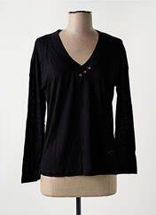 T-shirt noir LE BOUDOIR D'EDOUARD pour femme seconde vue