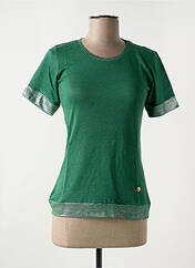 T-shirt vert LE BOUDOIR D'EDOUARD pour femme seconde vue