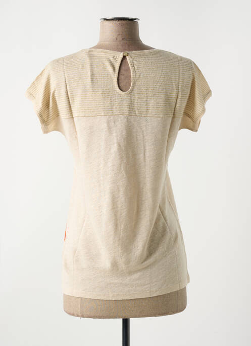 T-shirt beige LE BOUDOIR D'EDOUARD pour femme