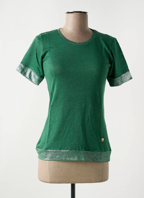 T-shirt vert LE BOUDOIR D'EDOUARD pour femme