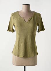 T-shirt vert LE BOUDOIR D'EDOUARD pour femme seconde vue
