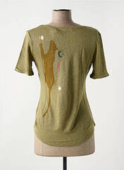 T-shirt vert LE BOUDOIR D'EDOUARD pour femme seconde vue