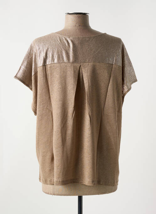 T-shirt marron LE BOUDOIR D'EDOUARD pour femme