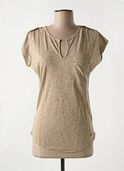 T-shirt marron LE BOUDOIR D'EDOUARD pour femme seconde vue